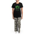 thumbnail image 4 of CafePress - Bride, Bridesmaid &Amp; Maid Of H Women's Dark Paj - Women's Short Sleeve Print T-Shirt and Pants Dark Cotton Pajama Set, 4 of 7