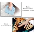 thumbnail image 4 of Leopard Canvas Beach Blanket Picnic Mat, Large Size Foldable Beach Mat with Carry Bag, Stylish Design for Beach Trip Essentials, Soft and Durable Fabric Blanket, 4 of 6