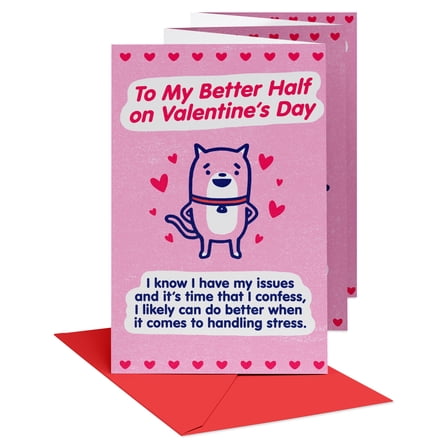 American Greetings Valentine's Day Card for Significant Other (My Better Half)