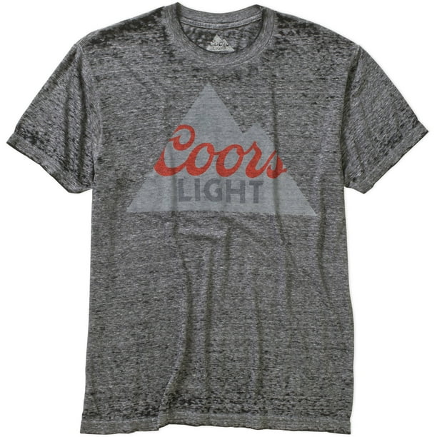 Food and Beverage Coors Light Vintage Wash Heather Big Men's Graphic