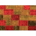 thumbnail image 1 of Ahgly Company Indoor Rectangle Patchwork Orange Transitional Area Rugs, 6' x 9', 1 of 1