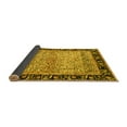 thumbnail image 2 of Ahgly Company Indoor Rectangle Oriental Yellow Modern Area Rugs, 2' x 3', 2 of 4