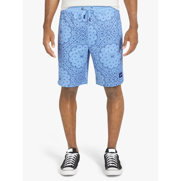 Dogg Supply by Snoop Dogg All-Gender Men's and Women's Bandana Print Mesh Shorts, Sizes 4XL - 5XL
