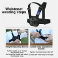 Adjust Chest Mount Harness Chest Vests for POCKET 3 Cameras Holder