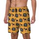 thumbnail image 1 of Fotbe German Shepherd Woof Traje de Baño para Hombre – Shorts de Natación de Secado Rápido con Forro y Bolsillos-3X-Large, 1 of 6