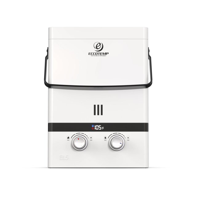 Eccotemp EL5 Luxe 1.5 GPM Chauffe-Eau Compact Sans Réservoir avec Affichage LED
