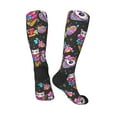 thumbnail image 5 of Lsque Cat Icecream Printed Crew Socks Men's Women's LightWeight Thin Casual Calf Socks ,Knee High Socks,Cotton Socks, 5 of 9