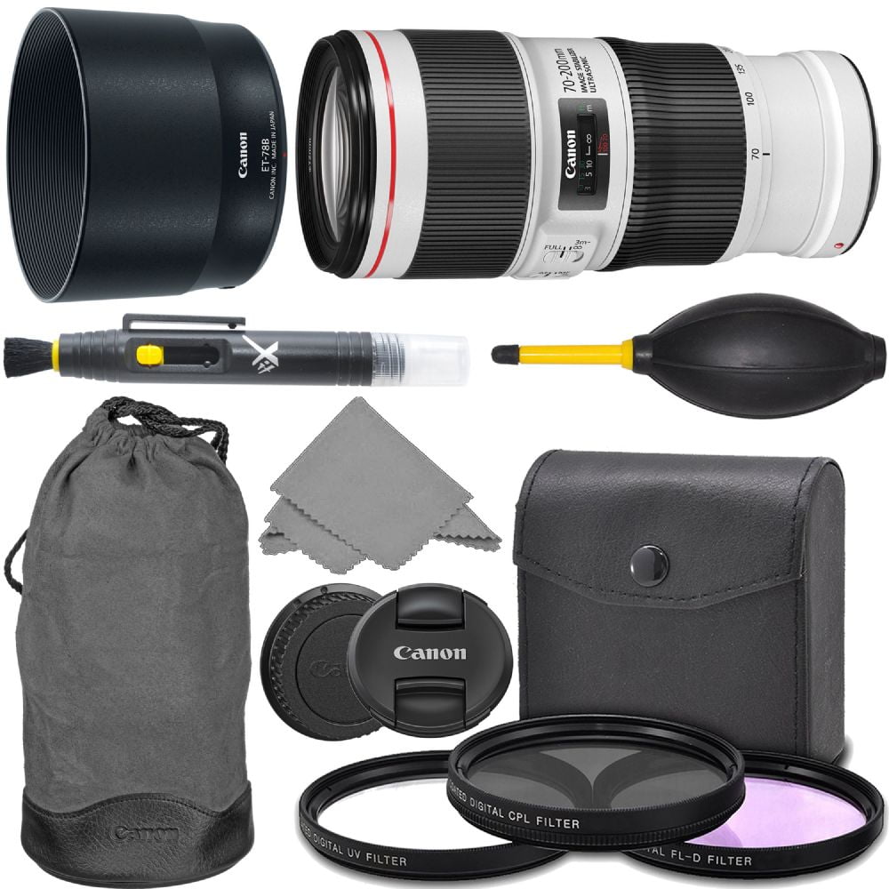 Canon Ef 70 0mm F 4l Is Ii Usm Lens 2309c002 Aom Pro Starter Bundle Kit International Version 1 Year Aom Warranty Walmart Com Walmart Com