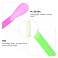 thumbnail image 4 of Spatiy 150pcs Spoon Straws Straws Straws Drinking Straws for Bubble Jumbo Drinks ( Mixed Color ), 4 of 7