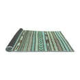 thumbnail image 2 of Ahgly Company Indoor Square Abstract Light Blue Modern Area Rugs, 8' Square, 2 of 4