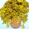 thumbnail image 2 of Gold Bunny Shape Glitter (1oz bags = 28g) Glitter for Crafts Epoxy Resin Tumblers DIY Decorations Nail Art epoxy resin crafts tumbler decoration DIY holiday projects, 2 of 2