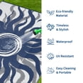 8*10/9*12ft Outdoor Rug Waterproof Reversible, Plastic Straw Patio Rug ...