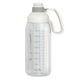 thumbnail image 1 of Botella Deportiva Blanca con Asa y Pajilla, Capacidad de 1.8L, Ideal para Viajes, Gimnasio y Actividades al Aire Libre, Diseño Antiderrames y Moderno., 1 of 6