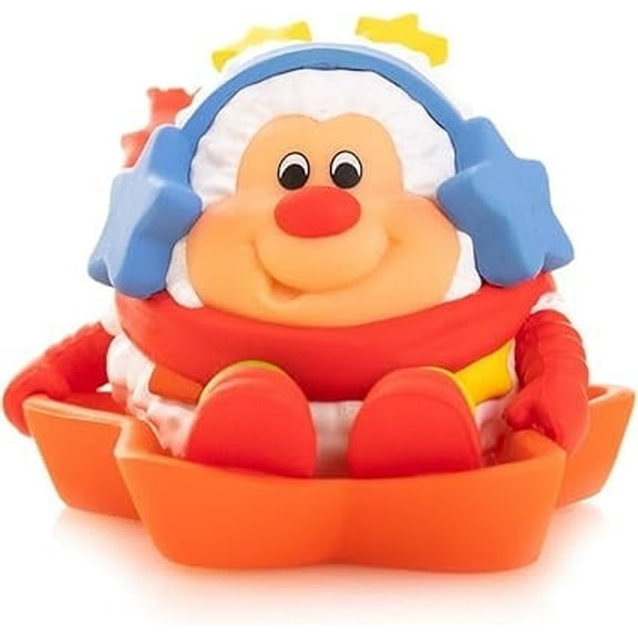 Rainbow Brite Twink Sprite Winter Season 2.5-inch Cheebee Figure, Star-Shaped Sled