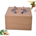 thumbnail image 3 of Houderco Caja Para Pastel De Papel Kraft Con Asa Para Transporte Fácil Color, 3 of 8