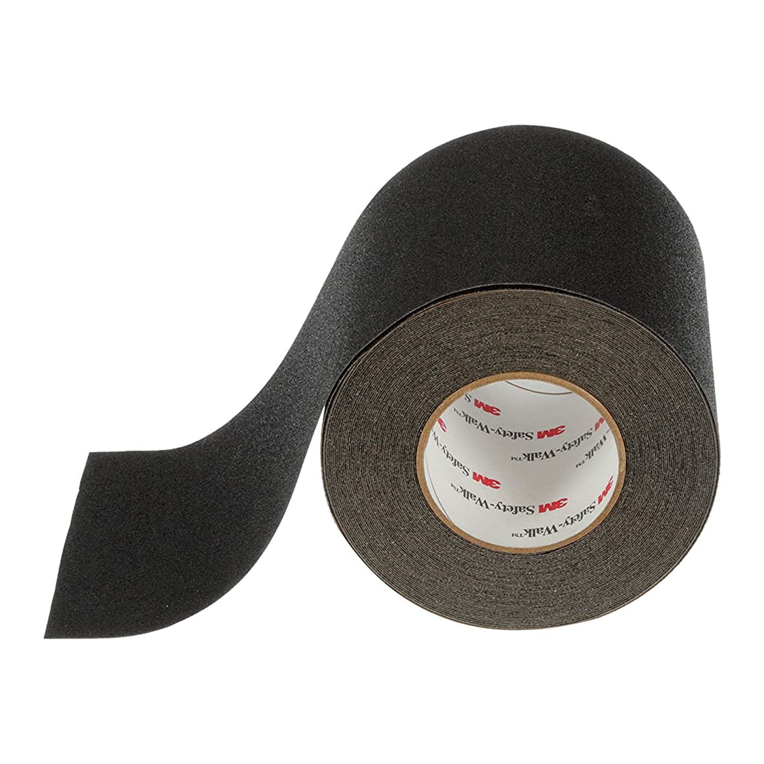Anti-Slip Tape Mineral Coated; Substrate: Plastic Film 60 Grit Size, Black, 3" W x 60 ft. L 610