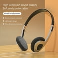 thumbnail image 6 of Livrdious Headphone Music Mp3 Retro Feelings Portable Wired Headphones Sports Fashion Feelings on Clearance, 6 of 9