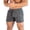 Grey, variant on Men's Gym Workout Shorts Running Lightweight Athletic Short Pants Sports Running Fitness Shorts Elastic Waistband with Pockets Fitted Training Bodybuilding Jogger Short Black L