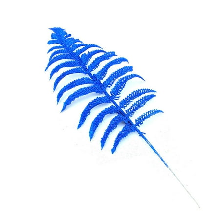 Christmas Tree Blue And Silver Theme 10Pcs Christmas Tree Branches Christmas Decoration Gift Christmas Leaves ()