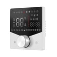 thumbnail image 3 of Wifi Wireless Matter Thermostat for House Electric Floor Heating with APP and Voice Assistant Control Colorful LED Digital Touch Screen Adjustable Knob Precise Temperature Control, 3 of 6