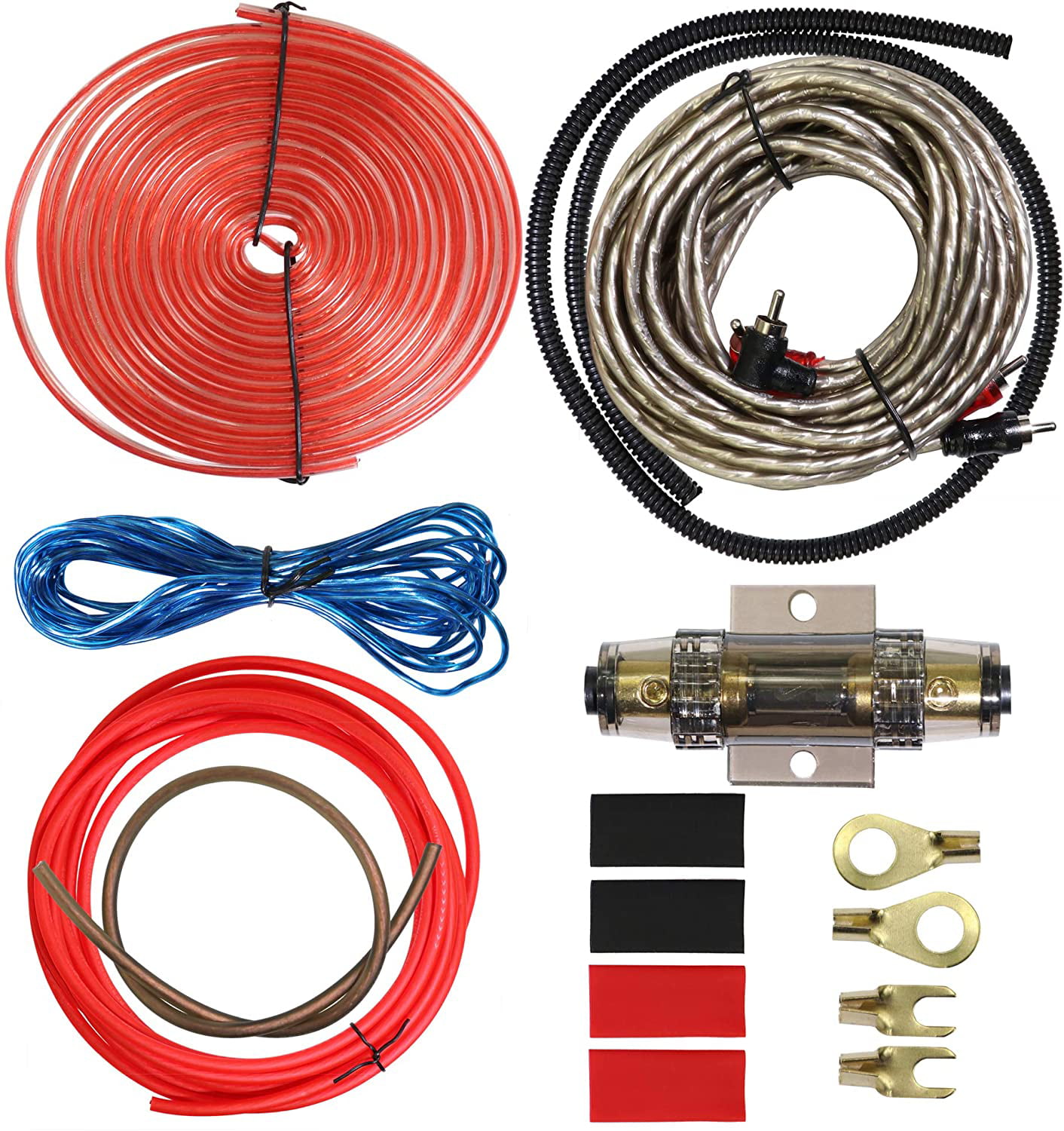 Welugnal Car Amplifier Wiring Kit 8, What Amp Wiring Kit Do I Need