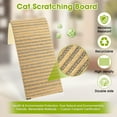 thumbnail image 5 of 2-Pack  Scratching Post with Cork Pad - Stable Floor Mount for All Breeds, 5 of 6
