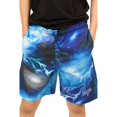 thumbnail image 3 of Hype - Bermudas Lightning Sky Outline Letra Pequeña Niños (Azul, Blanco), 3 of 3