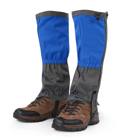 1 Pair Snow Gaiter Ski Legging Gaiters Adjustable Shoe Boots Cover Waterproof Oxford Cloth For Camping Fishing Hunting Climbing