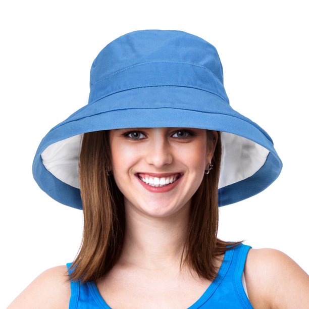 sun blocker women's sun hat upf 50+ bucket cap packable outdoor travel