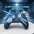 thumbnail image 4 of Switch Pro Controller for N-Switch/Lite/OLED,Switch Controller for Android/IOS/Windows PC, Turbo, 4 of 8