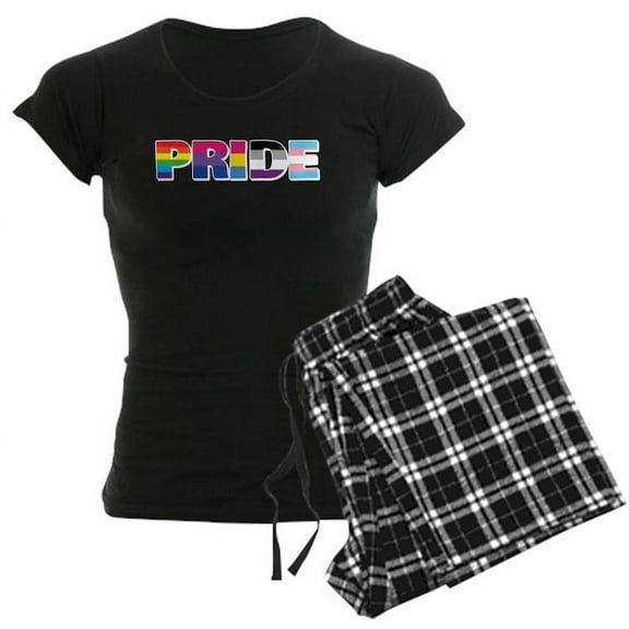 CafePress - LGBTQ Pride - Women's Dark Pajamas