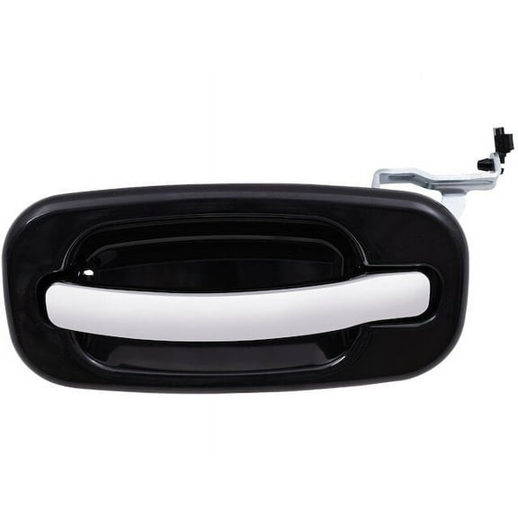 Rear Left Door Handle - Compatible with 2000 - 2006 GMC Yukon XL 2500 Sport Utility 4-Door 2001 2002 2003 2004 2005