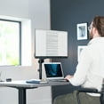 thumbnail image 4 of VIVO Black Single Monitor Arm Sit-Stand Desk Mount for Computer Screen up to 32", 4 of 9