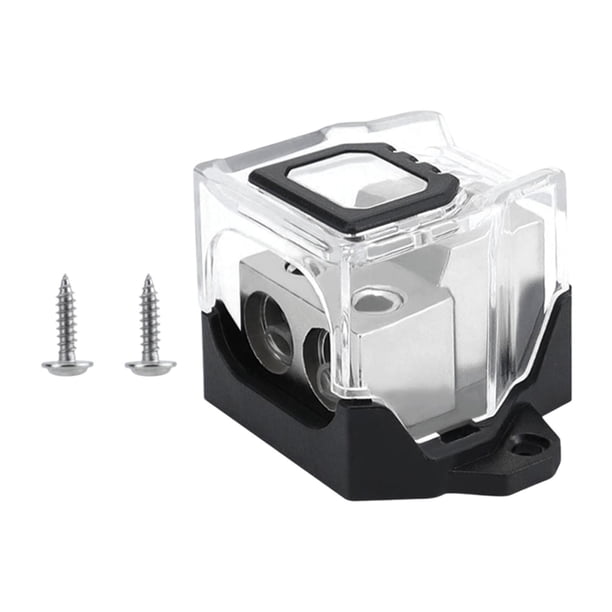 Bloque de distribución de energía genérico de 12 V, accesorio para coche, amplificador de coche, RV 4cmx5.5cmx3.3cm