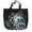Black, variant on Deals of The Day Clearance! Beautiful Grocery Tote Foldable Into Attached Pouch And Lightweight