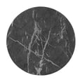 thumbnail image 4 of Pemberly Row Table d'Appoint Contemporain Noir en Faux Marbre pour Intérieur/extérieur, 4 of 5