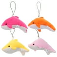 thumbnail image 6 of MRLESS 4pcs Plush Dolphin Charm Pendant For Girls Cute Mini Dolphin Stuffed Animal For Backpack Decoration And Party Favors Adorable Dolphin Present, 6 of 6