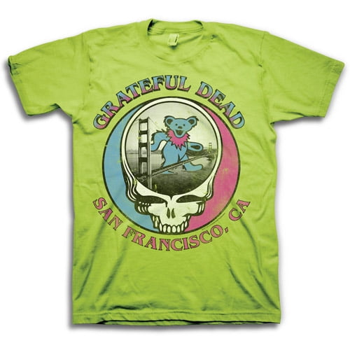 Men's Graphic Tee Grateful Dead Neon 