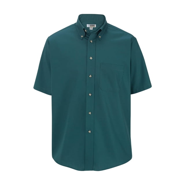 Garments Men's Wrinkle Resistant Chest Pocket Poplin Shirt