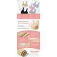 thumbnail image 6 of Livona Training Bras for Girls-Sports Bra, Fitness Bra, Padded Everyday Bra Bralette,Crop Cami Tank Top (6-14), 6 of 7