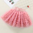 thumbnail image 2 of Staki Girls Skort Little Girl's Tutu Skirt Baby Toddler Kids Summer Party Casual Dresses(Pink,2-3 Years), 2 of 8