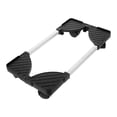 thumbnail image 1 of Tineasur Support Roulant pour CPU sous le Bureau avec PP Noir Robuste et Cadre en Acier Inoxydable, 1 of 8