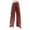 Wine, variant on Aoochasliy Linen Pants for Women Summer High Waisted Cotton Palazzo Pants Wide Leg Long Lounge Pant Trousers with Pocket for Casual Home Holiday