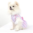 thumbnail image 3 of HQREA Dog Dress Cute Pet Princess Dresses with Bowknot Breathable Sweet Dog Clothes for Small Dogs Girl for Summer, 3 of 6