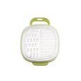 thumbnail image 1 of sweethay Rebanadora de verduras Zanahoria Rallador afilado Resistente a la oxidación Trituradora universal dura Gadgets Multifuncional para Cocina y Comedor Verde Pequeño, 1 of 6