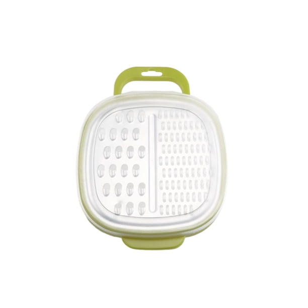 Bearachild Cortador 3 en 1 de acero inoxidable para verduras, frutas, patatas, rallador afilado, cortador duro Universal, trituradora de larga duración Cocina y Comedor Verde Pequeño Bearachild HA078313-03