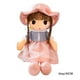 thumbnail image 2 of Vogacara Muñecos de peluche, juguete de peluche, muñeco de trapo de boda, modelo de chica sudor, juguete de dibujos animados transpirable, buena Muñecas y casas de muñecas Gris 45cm Vogacara FN011452-03, 2 of 6