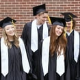 thumbnail image 6 of Endea Graduation White Graduation Stole, 6 of 7