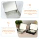 thumbnail image 4 of Caja de hojalata de 4pcs con tintplay de tintplate de tintplate Candy CAN Accessory, 4 of 6