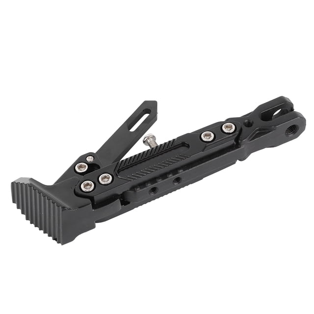 Pata de cabra para motocicleta, soporte lateral universal para motocicleta, accesorio para motocicleta, valor excepcional